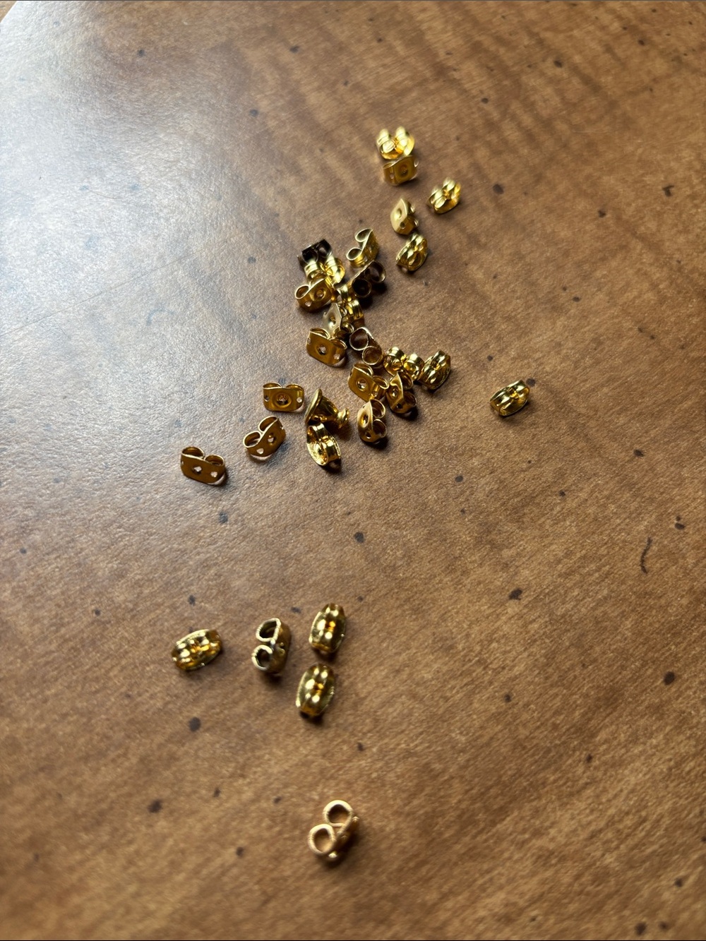 Gold Earring Backs / Jewelry Findings